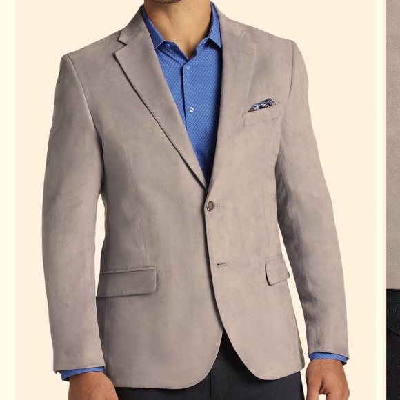 NWT Nautica
Modern Fit Microsuede Sport Coat mid grey size 38R - Picture 1 of 13
